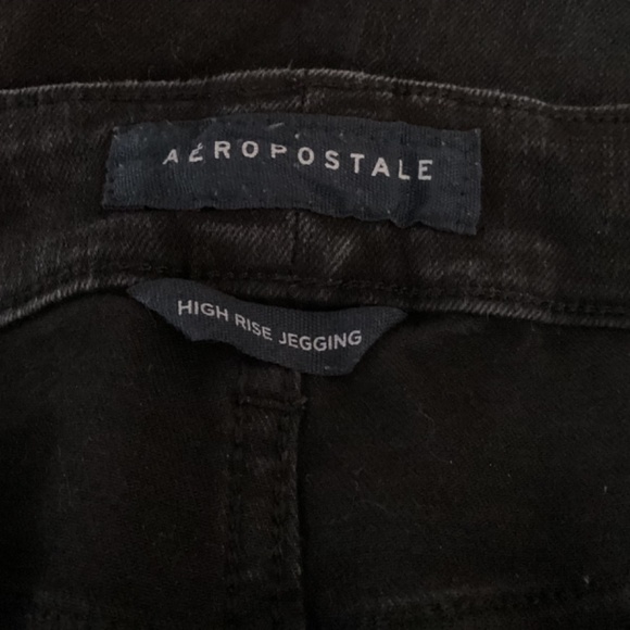 Aeropostale Women’s Jeans, Size 6 Short, Color Black - Picture 4 of 4